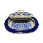 618  Bunzlau kleine Ovale Ovenschaal 2273X Dekschalen